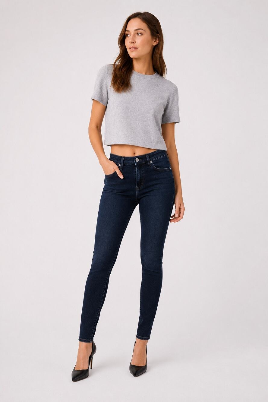AG Adriano Goldschmied The Legging Super Skinny Jeans 28R Dark Wash Stretch